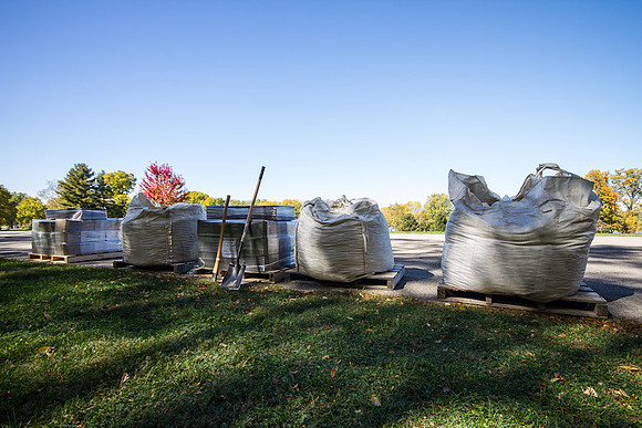 12,000 lbs of Block and Gravel