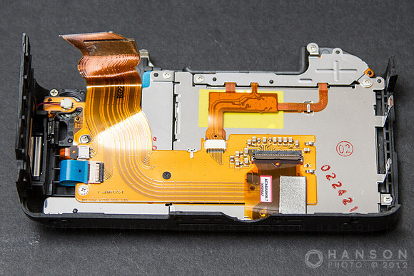 Closeup: LCD and Rear Case Panel