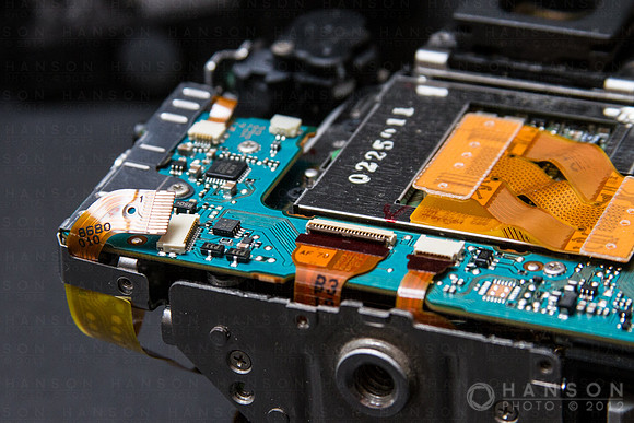 Shutter Control Ribbon Cable (Far Left)