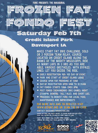 Event Poster - Frozen Fat Fondo