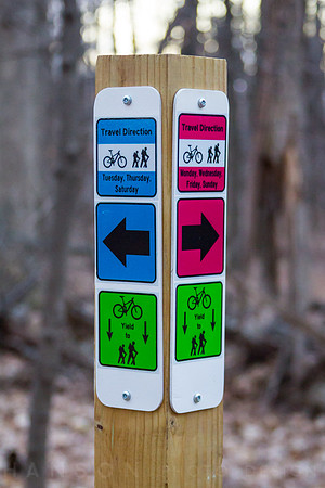 Trail Signage - Illiniwek Forest Preserve
