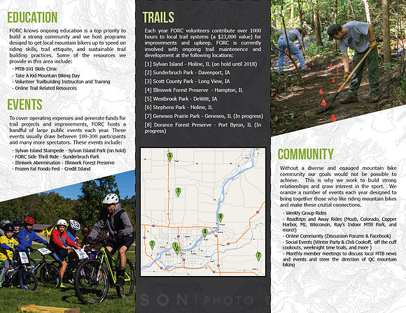 Tri-Fold Information Brochure - Interior