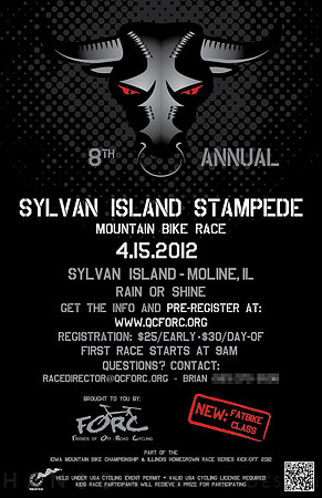Event Poster - Sylvan Island Stampede 2012